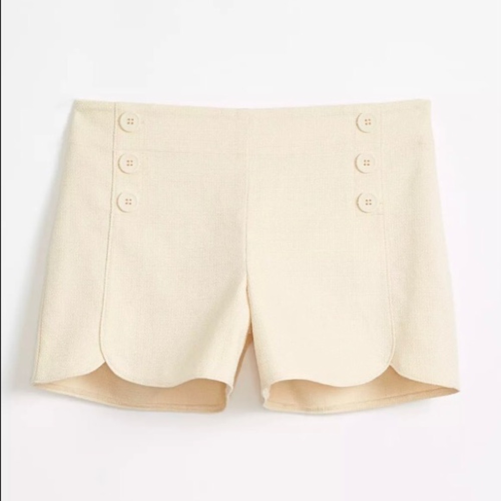 NWT Sz 4 loft sailor shorts Irish cream